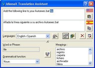 IdiomaX Translation Assistant screenshot